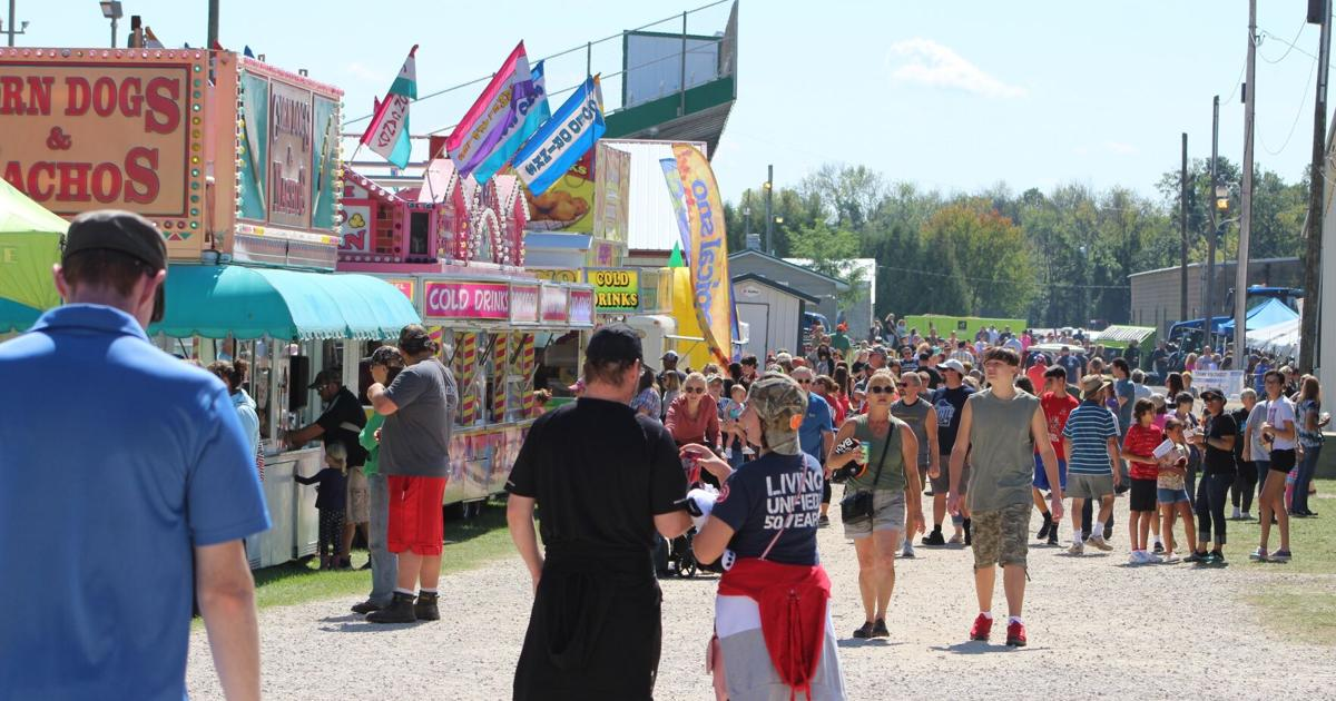 Midway food at Calumet County Fair