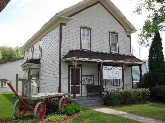 Outside of Brillion Historical Society Museum