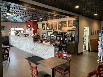 Inside of coffee shop